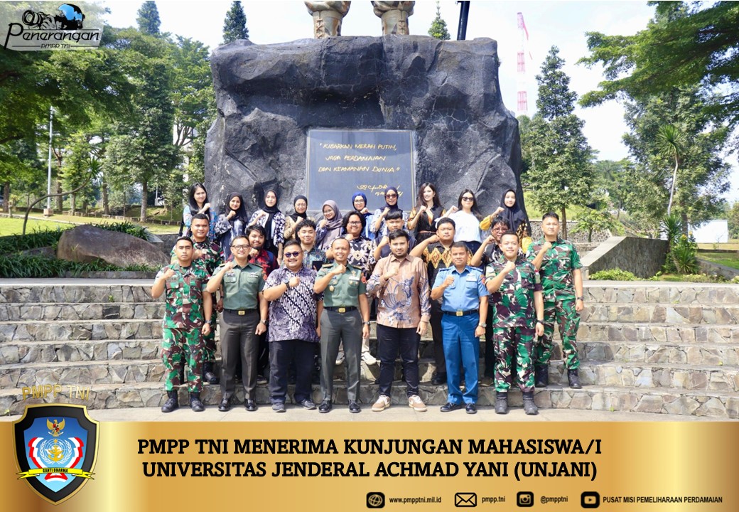 PMPP TNI Menerima Kunjungan Mahasiswa/i Universitas Jenderal Achmad Yani (UNJANI)