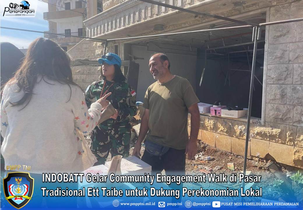 INDOBATT Gelar Community Engagement Walk di Pasar Tradisional Ett Taibe untuk Dukung Perekonomian Lokal