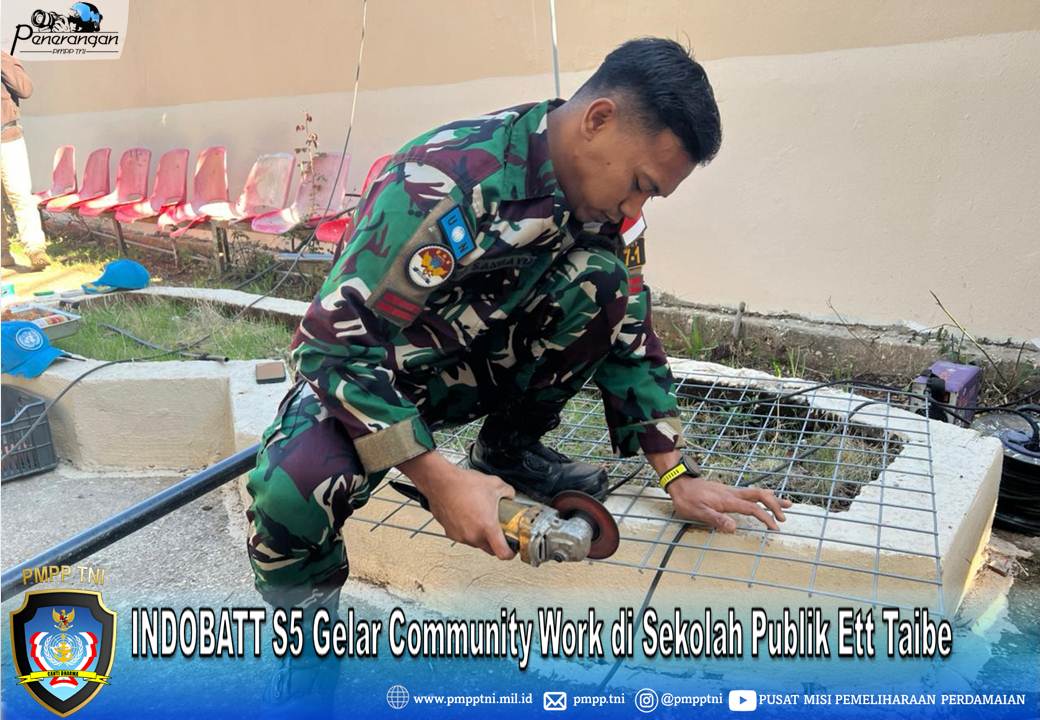 INDOBATT S5 Gelar Community Work di Sekolah Publik Ett Taibe