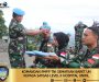 KOMANDAN PMPP TNI SEMATKAN BARET UN KEPADA SATGAS LEVEL II HOSPITAL UNIFIL