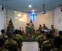 SATGAS INDOBATT XXIII-R/UNIFIL BAWA PESAN DAMAI KEBAHAGIAAN NATAL