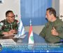 KOMANDAN ITALAIR KUNJUNGI KANTOR FC CIMIC UNIT UNTUK MENINJAU PERSONEL ITALIA YANG TERGABUNG DALAM SATGAS CIMIC XXXI-N/UNIFIL