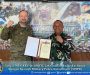 Satgas MPU XXV-Q/UNIFIL Laksanakan Badge Exchange Dengan Spanish Military Police Detachment (SMPD)