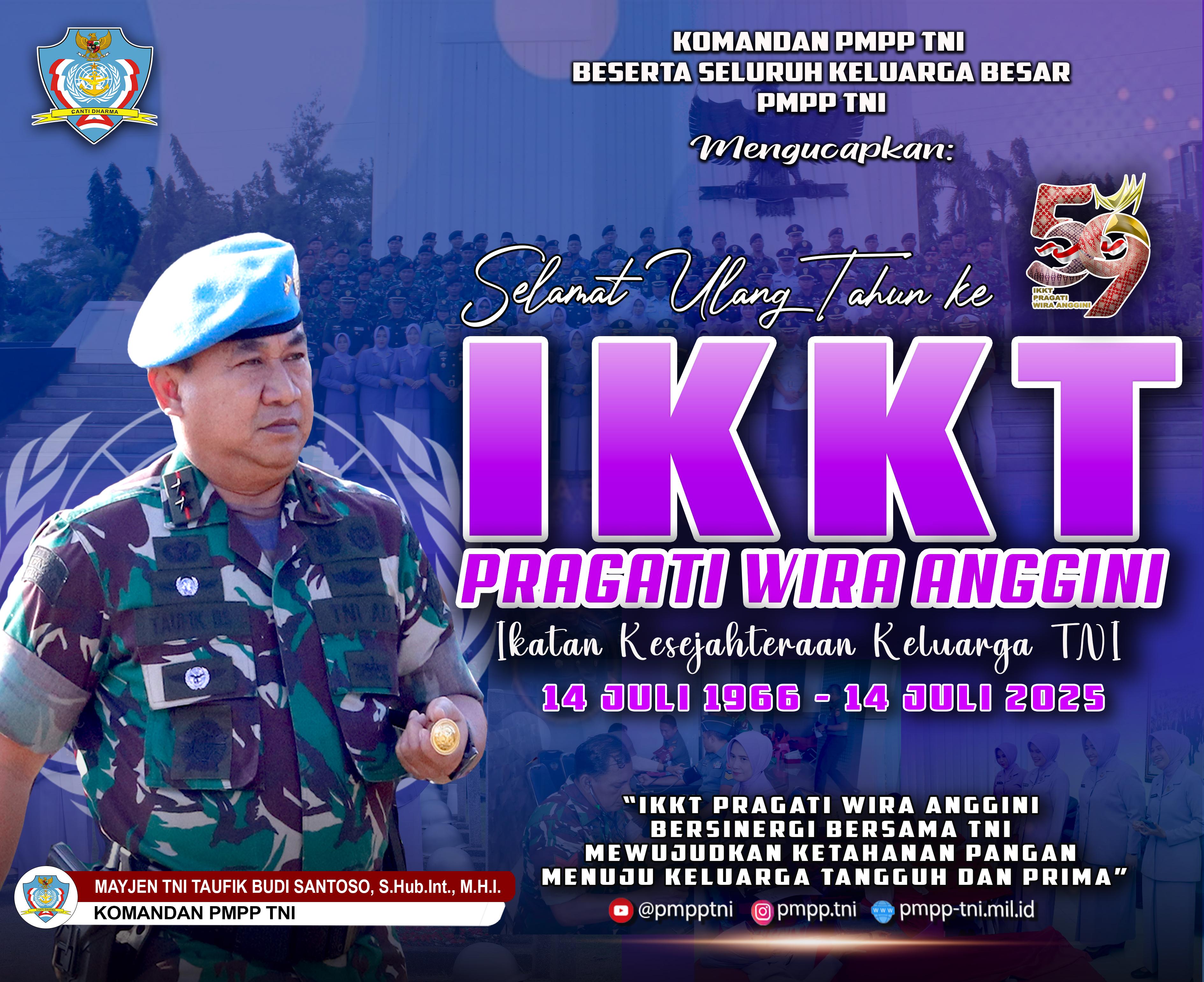 Selamat Ulang Tahun ke 59 IKKT Pragati Wira Anggini