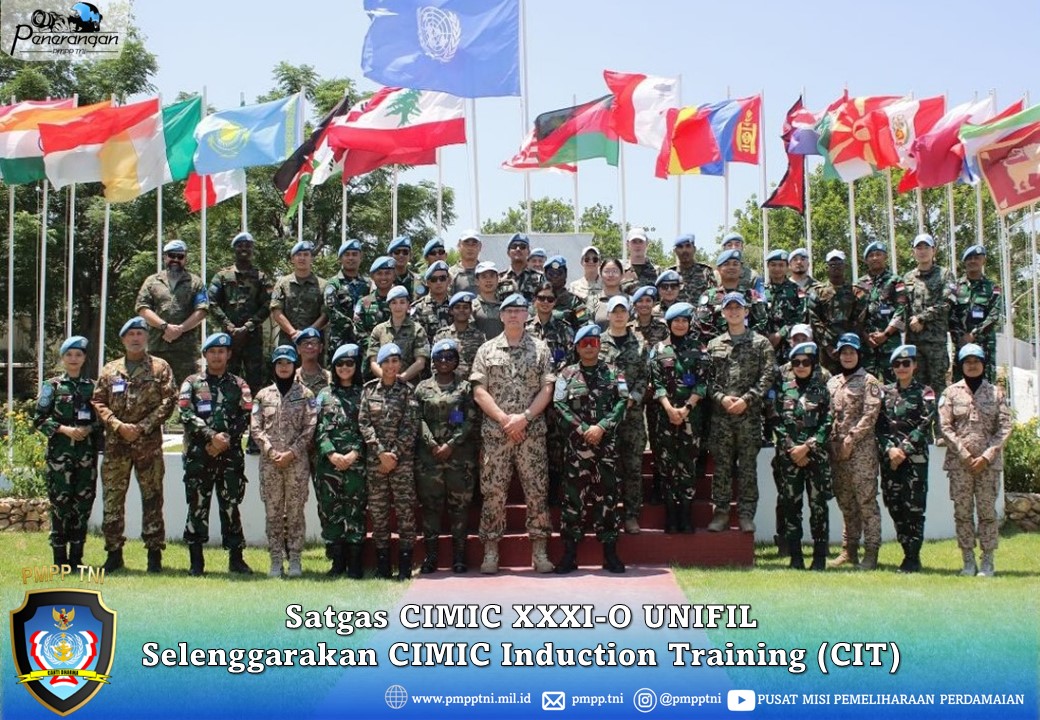 Satgas CIMIC XXXI-O UNIFIL Selenggarakan CIMIC Induction Training (CIT)