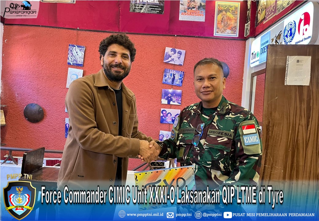 Force Commander CIMIC Unit XXXI-O Laksanakan QIP LTME di Tyre