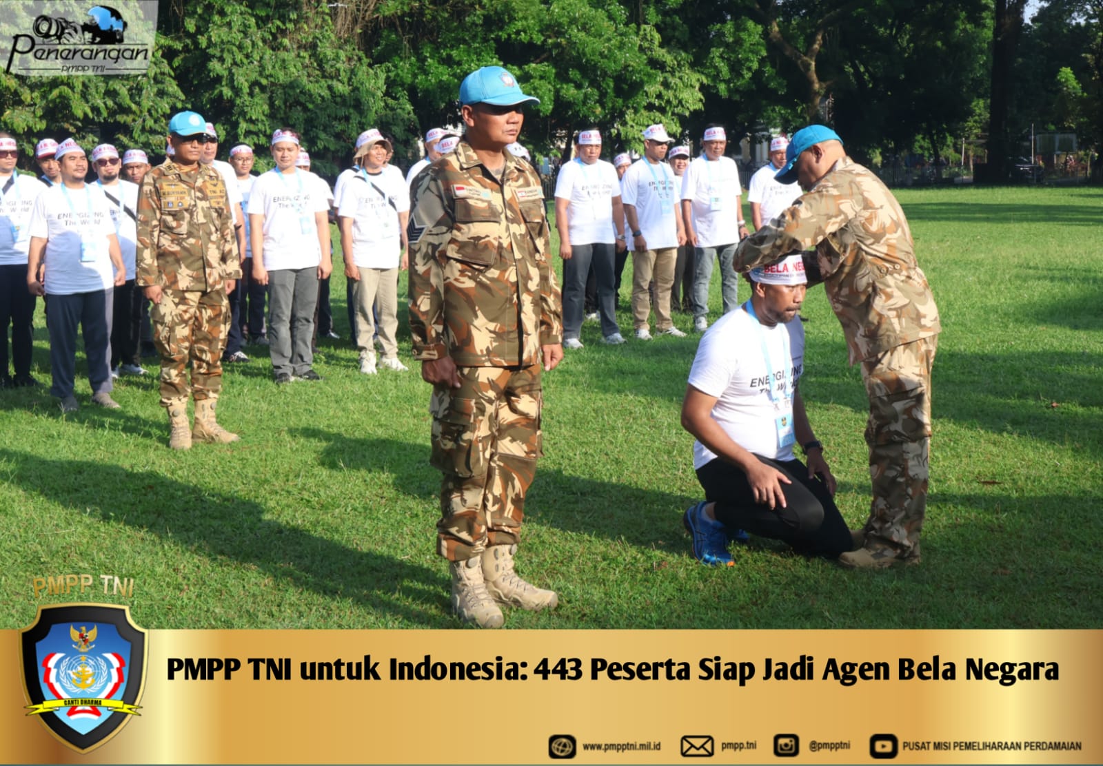 PMPP TNI untuk Indonesia: 443 Peserta Siap Jadi Agen Bela Negara